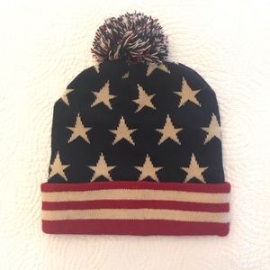 American Flag Winter Hat